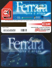 SCHEDA TELEFONICA TELECOM FERRARA TERRA & ACQUA REGIONE EMILIA ROMAGNA Limitata