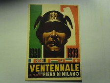 VENTENNALE DELLA FIERA DI MILANO 1920-1939  CARTOLINA NUOVA RIPR. FABBRI-ALINARI