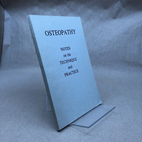 Osteopathy notes technique - osteopathy:, on
