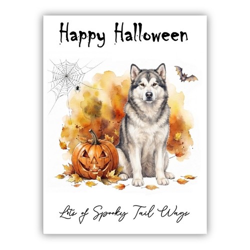 Carta halloween alaskan - carta,