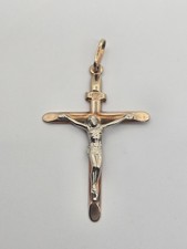 Ciondolo crocifisso oro 9 kt