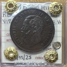 MONETA REGNO D'ITALIA VITTORIO