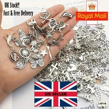 50 X Charms Miscela - Argento