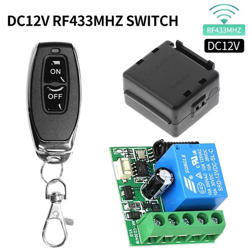 12v 433mhz telecomando - 433mhz,