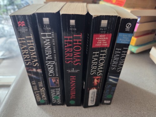 Thomas harris book lot are - 5,