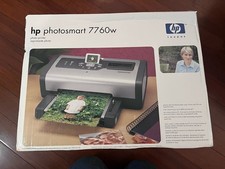 Scatola aperta NUOVO VECCHIO MAGAZZINO - HP Photosmart 7760w stampante a getto d'inchiostro a colori 100%