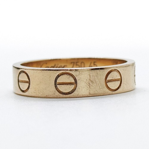 Anello cartier mini love oro - cartier,