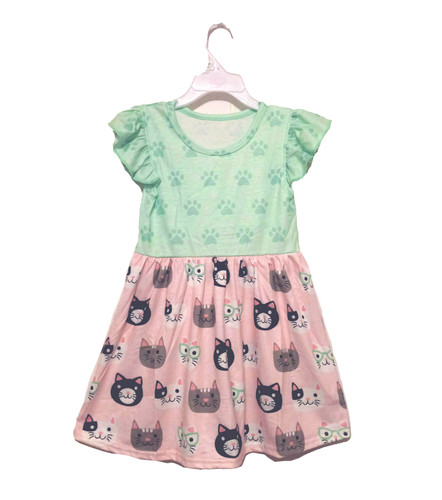 Vestito gatto gattino - gatto, bambina