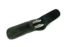 Portapenne vera pelle Made in