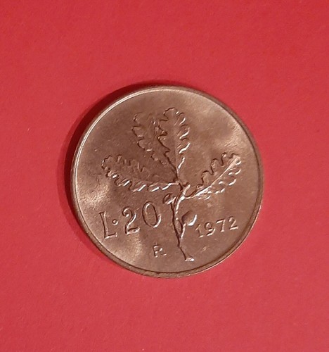 Moneta italia lire - 20,