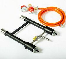 2 DFP connesso Bruciatore a Gas Propano Forgia Forno Fucina Fabbro