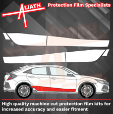 Fit Honda Civic 17-21 Porte Protezione Scheggia Pietra Inferiore Vernice Pellicola Protezione Tipo R