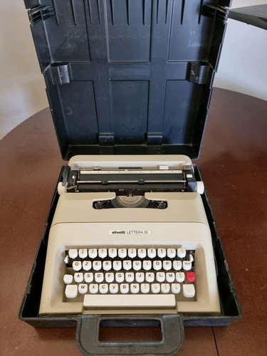 Macchina scrivere olivetti - macchina, da