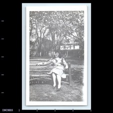 Vecchia foto d'epoca DONNA