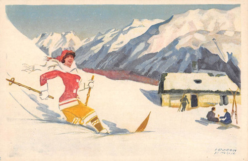 Postcard switzerland winter - ,