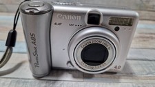 Canon PowerShot A85 4,0 megapixel fotocamera digitale compatta argento RICAMBIO e riparazione 
