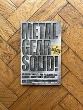 Metal Gear Solid -  GUIDA COMPLETA ORIGINALE ITALIANA 1999 PlayStation