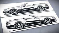 Adesivo Mercedes SL 55 AMG