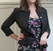 Tailleur seta nero XS