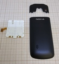 Nokia 2710 Navigation Edition cover originale MIX Jet Black NUOVO RICAMBI EOL