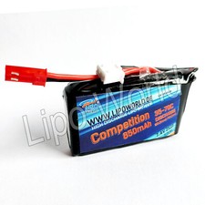 Batteria LW Competition Lipo 2S 7,4V 850mAh 35C-70C T-Rex 250 ESky Walkera Rodeo RC