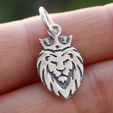 Ciondolo testa di leone faccia