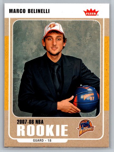 2007 fleer marco belinelli - 2007-08,
