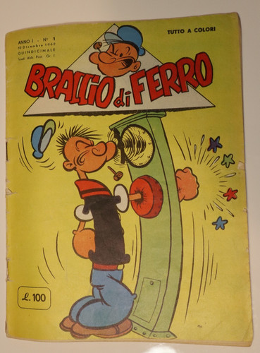 Raro giornalino braccio - raro, di