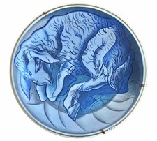 PIATTO “IL NATALE VISTO DA-FLORIANO BODINI 1983 TITOLO "L' AGNELLO SACRIFICALE"