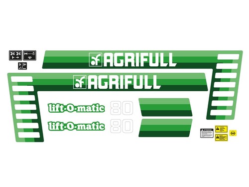 Kit adesivi trattore agrifull - kit,