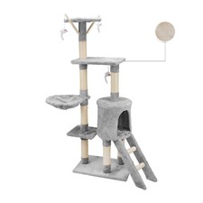 Tiragraffi Per Gatti Albero Parco Giochi Gioco Tira Graffi Per Gatto Da 138 Cm