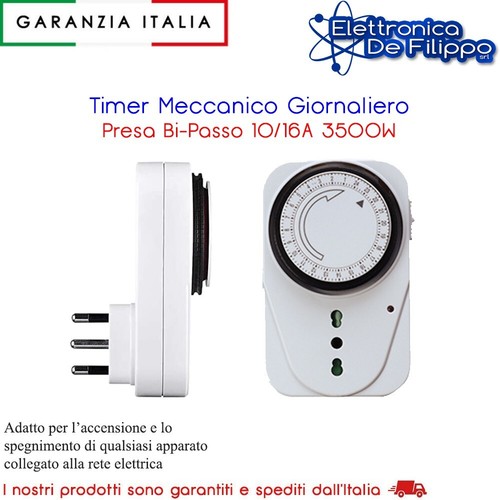 Timer analogico giornaliero