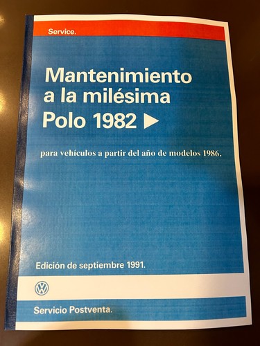 Volkswagen polo 86c 86c2 - polo,