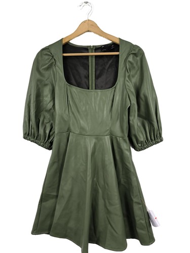Asos design abito ecopelle - abito, in