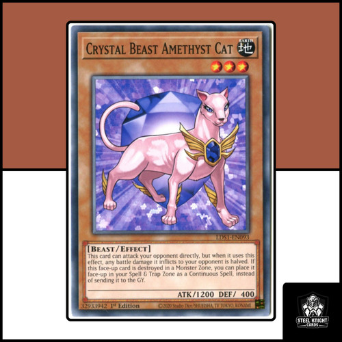 Crystal beast amethyst cat - beast,