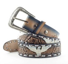 WG-35 Cintura Western Marrone