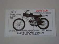 advertising Pubblicità 1975 MOTO GORI 50 JC5