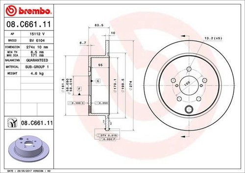 Coppia dischi freno brembo - dischi,