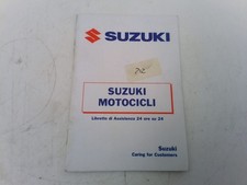 Suzuki libretto di assistenza