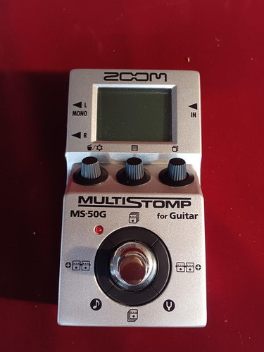 Zoom ms50g pedale - pedale, multieffetto