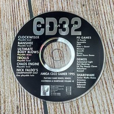 Amiga CD32 Gamer 1995 volume 8 disco demo