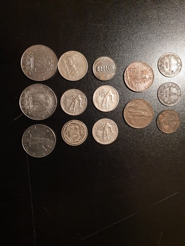 Lotto monete regno italia 14 - monete, d'italia
