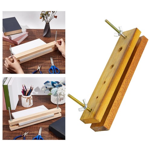 Pressa per rilegatura legno - per,