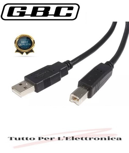Cavo usb per stampante 2mt - 2.0,