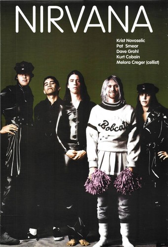Poster vintage nirvana - vintage, in