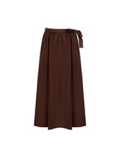 Gonna lunga a ruota in cotone