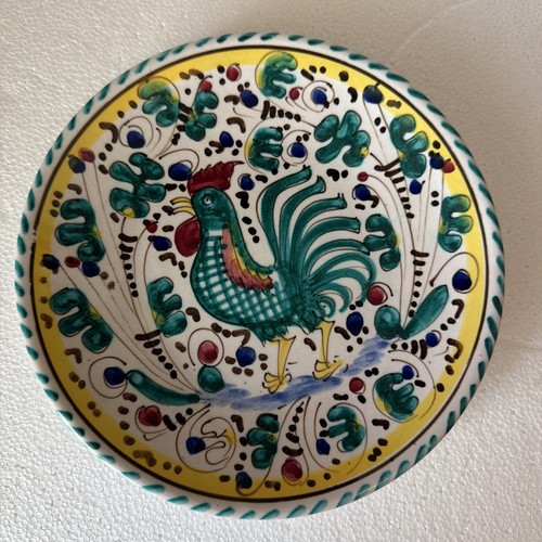 Piatto maiolica vintage - piatto, lavoro