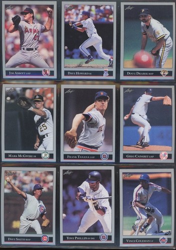 1992 leaf baseball - 1992,