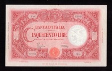 CINQUECENTO 500 LIRE BARBETTI