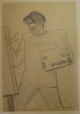 Drawing bozzetto DISEGNO SU CARTA DOMENICI BEPPE GIUSEPPE, MARIO MARCUCCI 1951